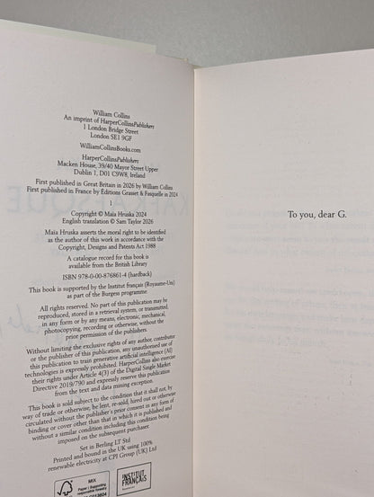 Kafkaesque by Maia Hruska (Signed First Edition) - Fialta Books