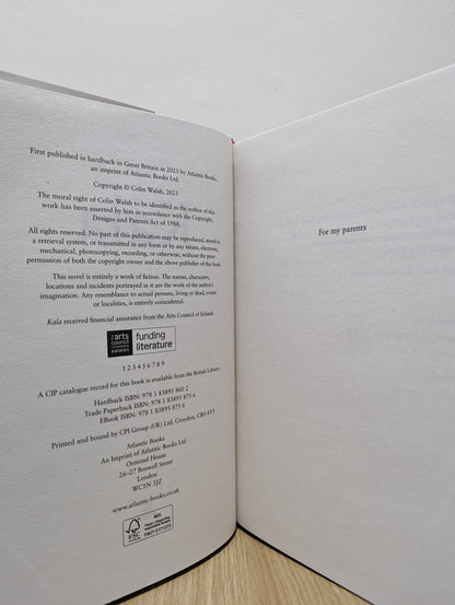 Kala by Colin Walsh (Signed Bookplate Edition) - Fialta Books
