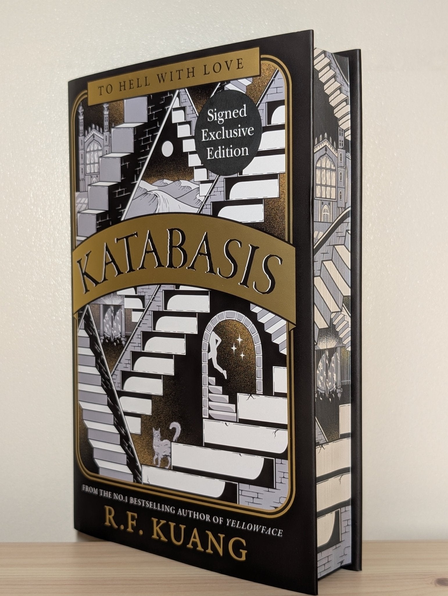 Katabasis by R.F. Kuang (Signed First Edition with sprayed edges