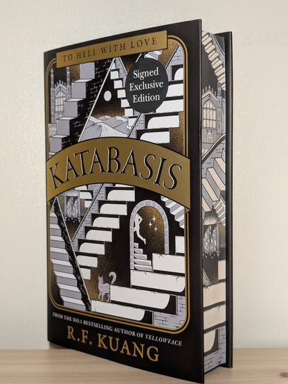 Katabasis by R.F. Kuang (Signed First Edition with sprayed edges) - Fialta Books