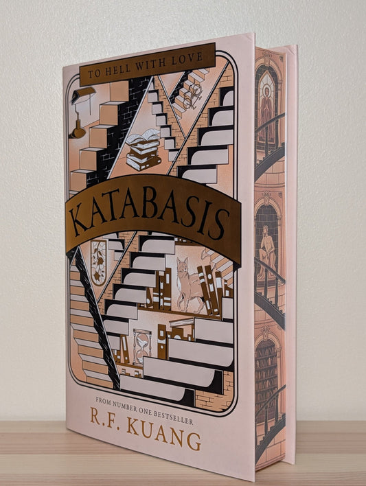 Katabasis by R.F. Kuang (Special First Edition with alternate cover and sprayed edges) - Fialta Books