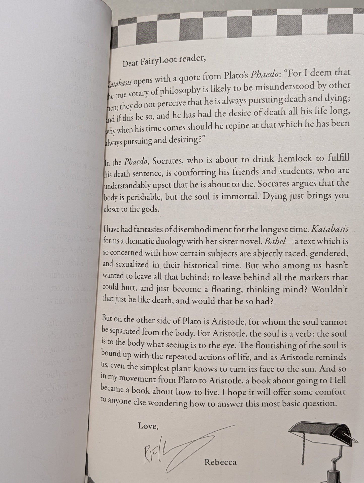 Katabasis by R.F. Kuang (Special First Edition with alternate cover and sprayed edges) - Fialta Books