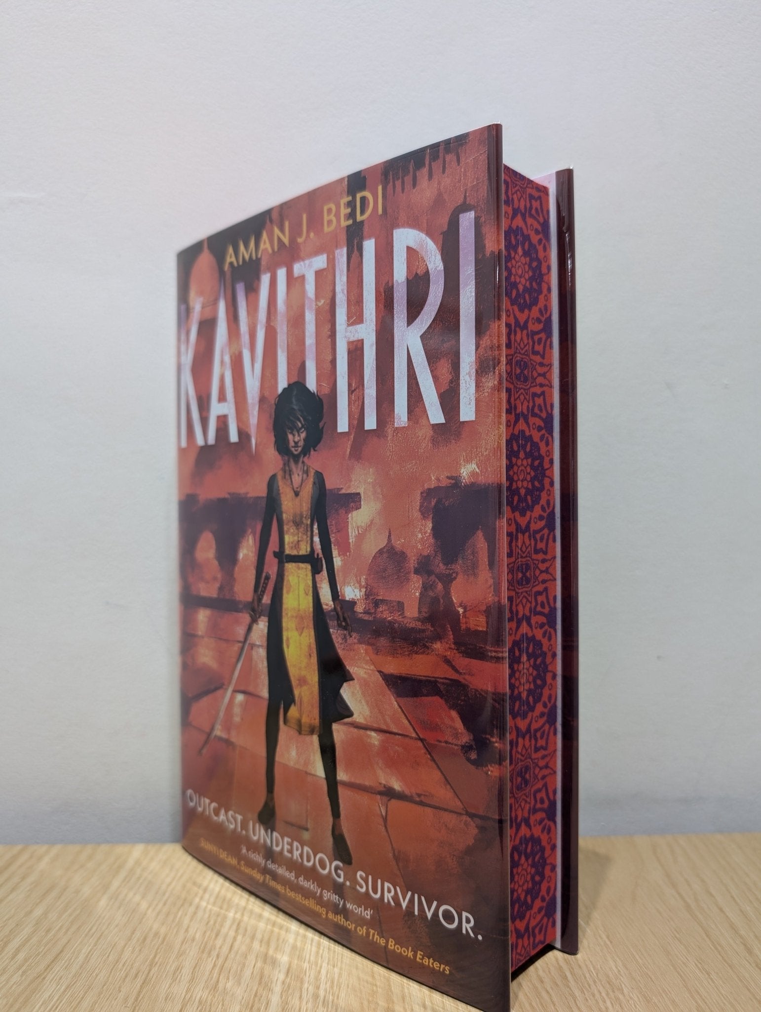 Kavithri: Outcast. Underdog. Survivor. by Aman J. Bedi (Signed First Edition with sprayed edges) - Fialta Books