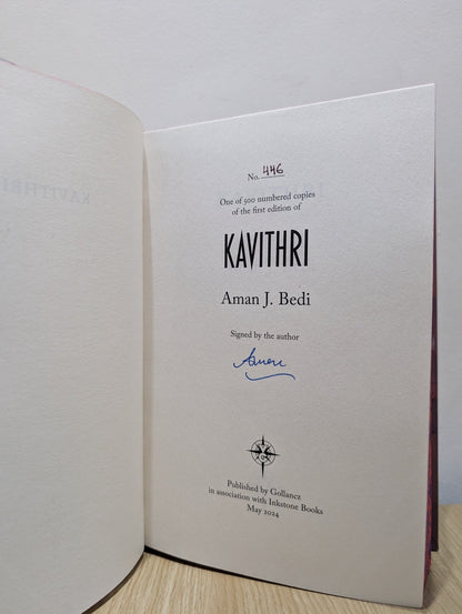 Kavithri: Outcast. Underdog. Survivor. by Aman J. Bedi (Signed First Edition with sprayed edges) - Fialta Books