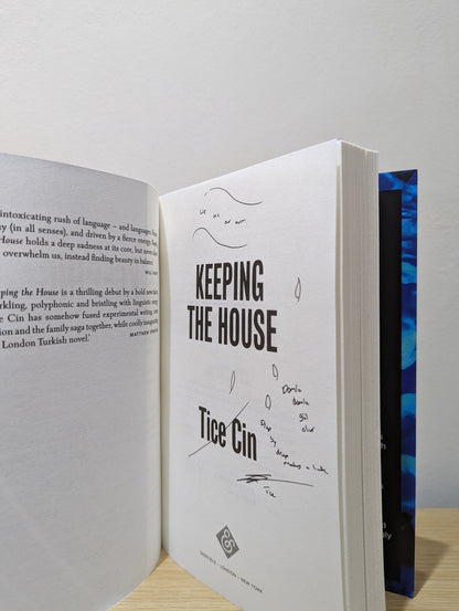 Keeping the House by Tice Cin (Signed First Edition) - Fialta Books