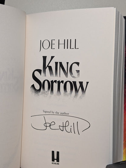 King Sorrow by Joe Hill (Signed First Edition) - Fialta Books