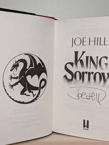 King Sorrow by Joe Hill (Signed to Title Page) - Fialta Books