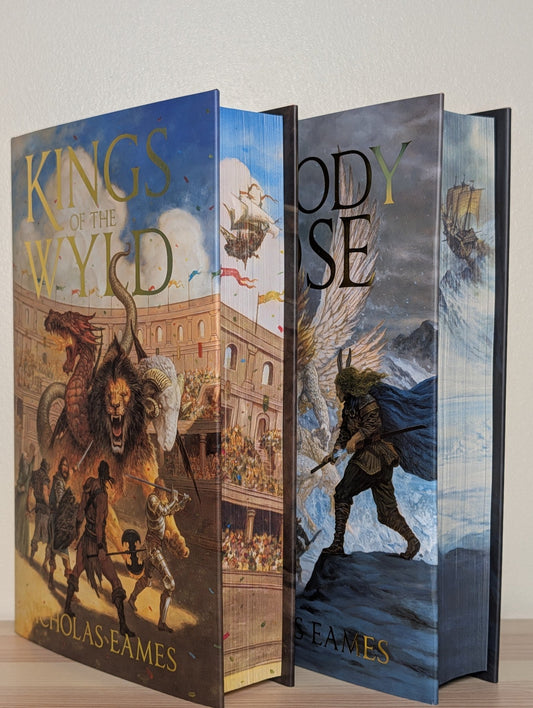 Kings of Wyld; Bloody Rose by Nicholas Eames (Special Edition with sprayed edges) - Fialta Books