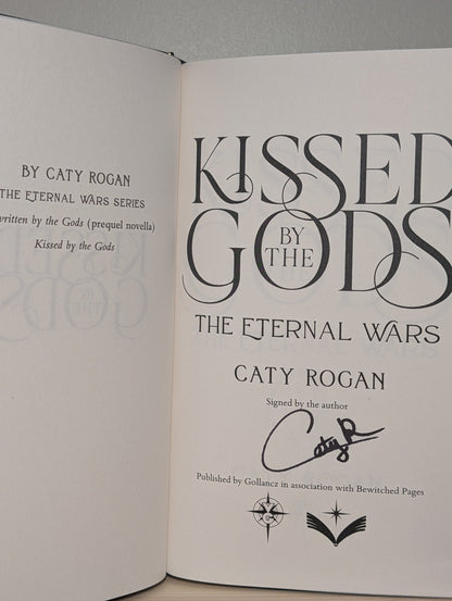 Kissed by the Gods by Caty Rogan (Signed Special Edition with sprayed edges) - Fialta Books