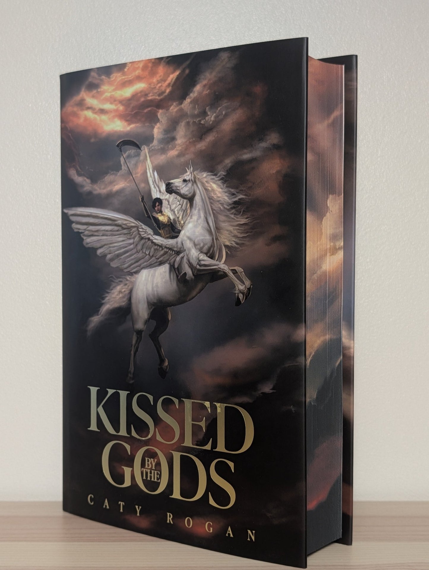 Kissed by the Gods by Caty Rogan (Signed Special Edition with sprayed edges) - Fialta Books
