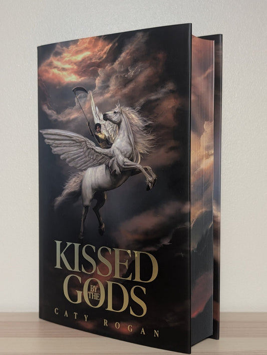 Kissed by the Gods by Caty Rogan (Signed Special Edition with sprayed edges) - Fialta Books