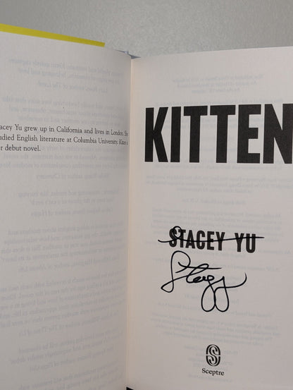 Kitten by Stacey Yu (Signed First Edition) - Fialta Books