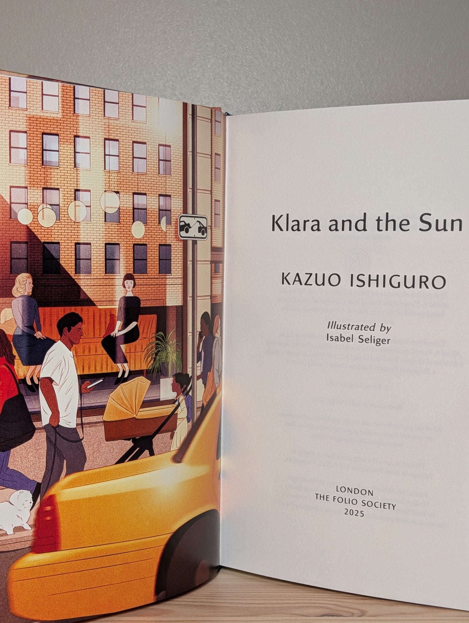 Klara and the Sun by Kazuo Ishiguro (Signed Folio Slipcase Edition) - Fialta Books