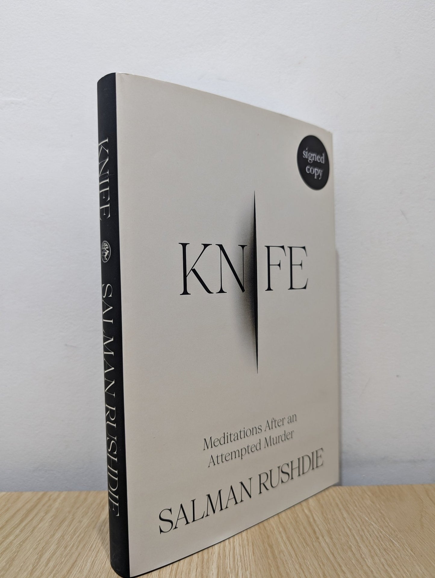 Knife: Meditations After an Attempted Murder by Salman Rushdie (Signed First Edition) - Fialta Books