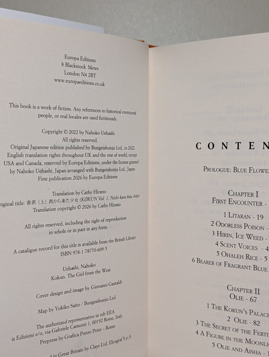 Kokun: Book 1 of The Girl from the West by Nahoko Uehashi (First Edition) - Fialta Books