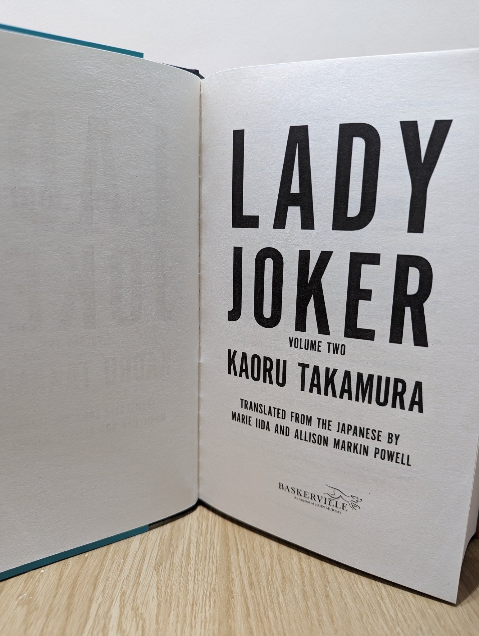 Lady Joker: Volume 2 by Kaoru Takamura (First Edition) - Fialta Books