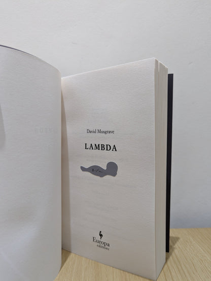 Lambda by David Musgrave (Signed First Edition) - Fialta Books