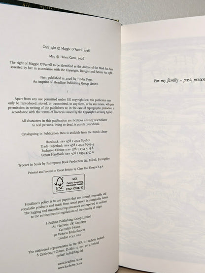 Land by Maggie O'Farrell (Stamped Exclusive Edition) - Fialta Books