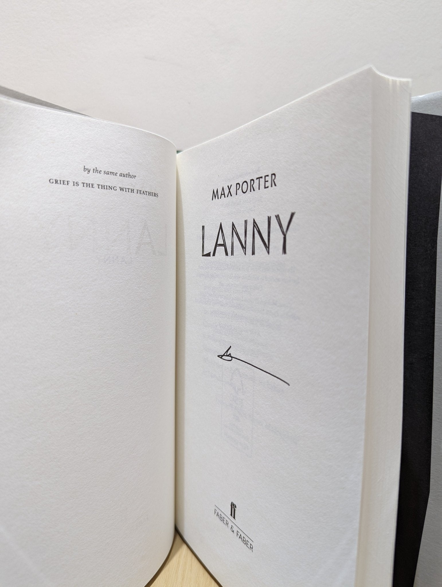 Lanny by Max Porter (Signed First Edition) - Fialta Books