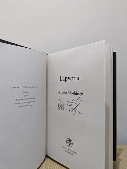 Lapvona by Ottessa Moshfegh (Signed First Edition) - Fialta Books