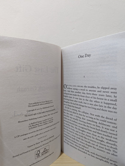 Last Gift by Abdulrazak Gurnah (Signed) - Fialta Books