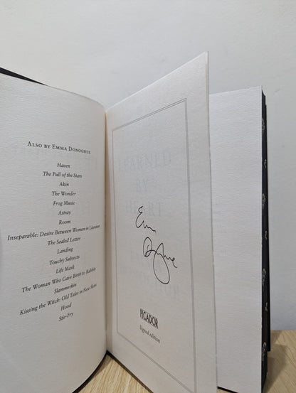 Learned By Heart by Emma Donoghue (Signed First Edition with sprayed edges) - Fialta Books