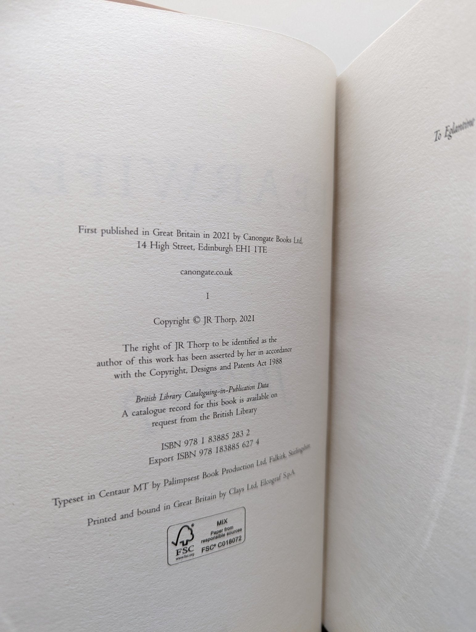 Learwife by J.R. Thorp (Signed First Edition) - Fialta Books