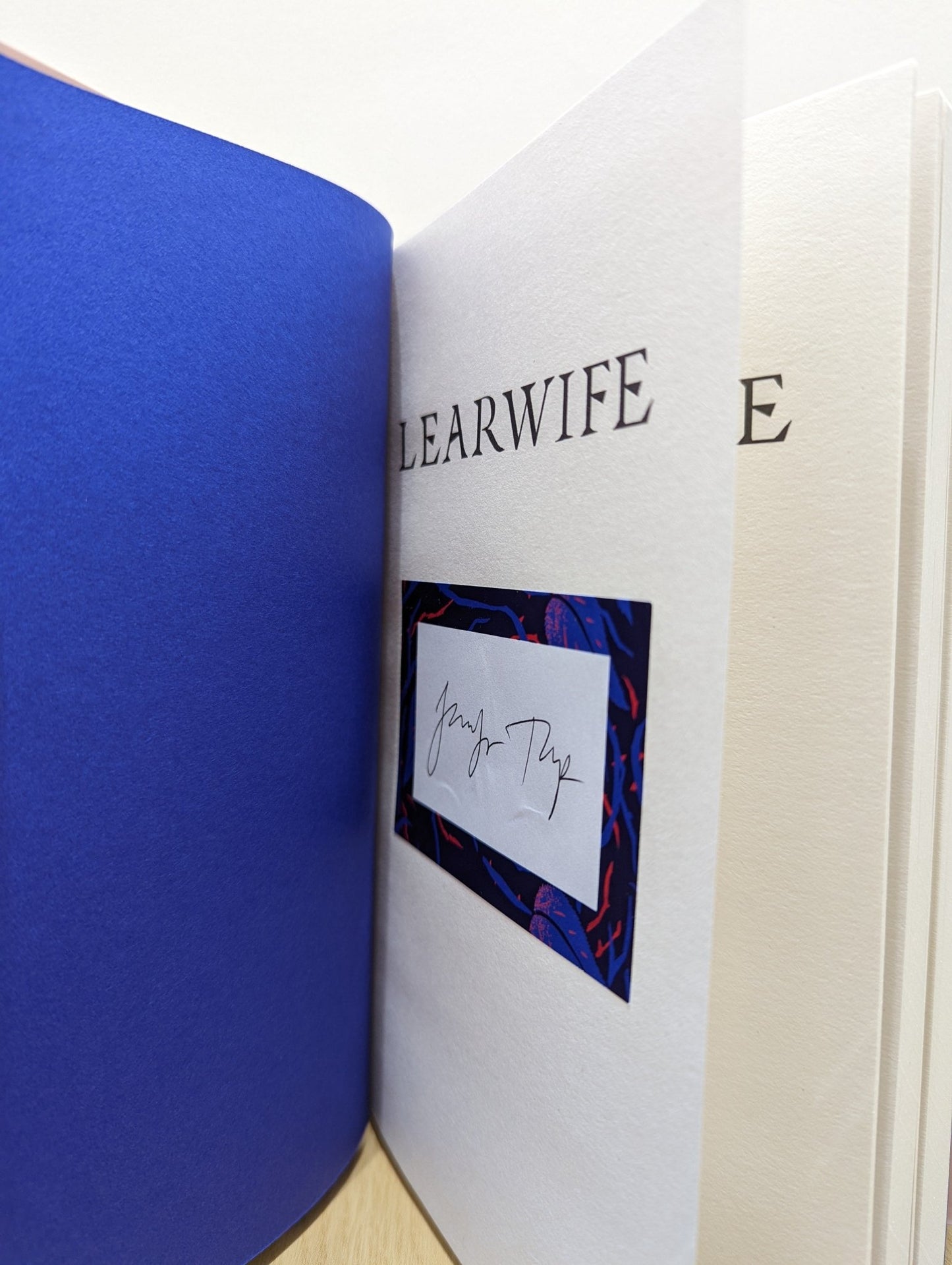 Learwife by J.R. Thorp (Signed First Edition) - Fialta Books