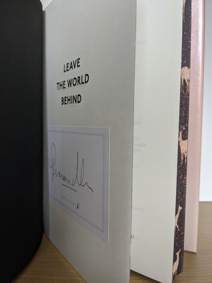 Leave the World Behind by Rumaan Alam (Signed First Edition with sprayed edges) - Fialta Books