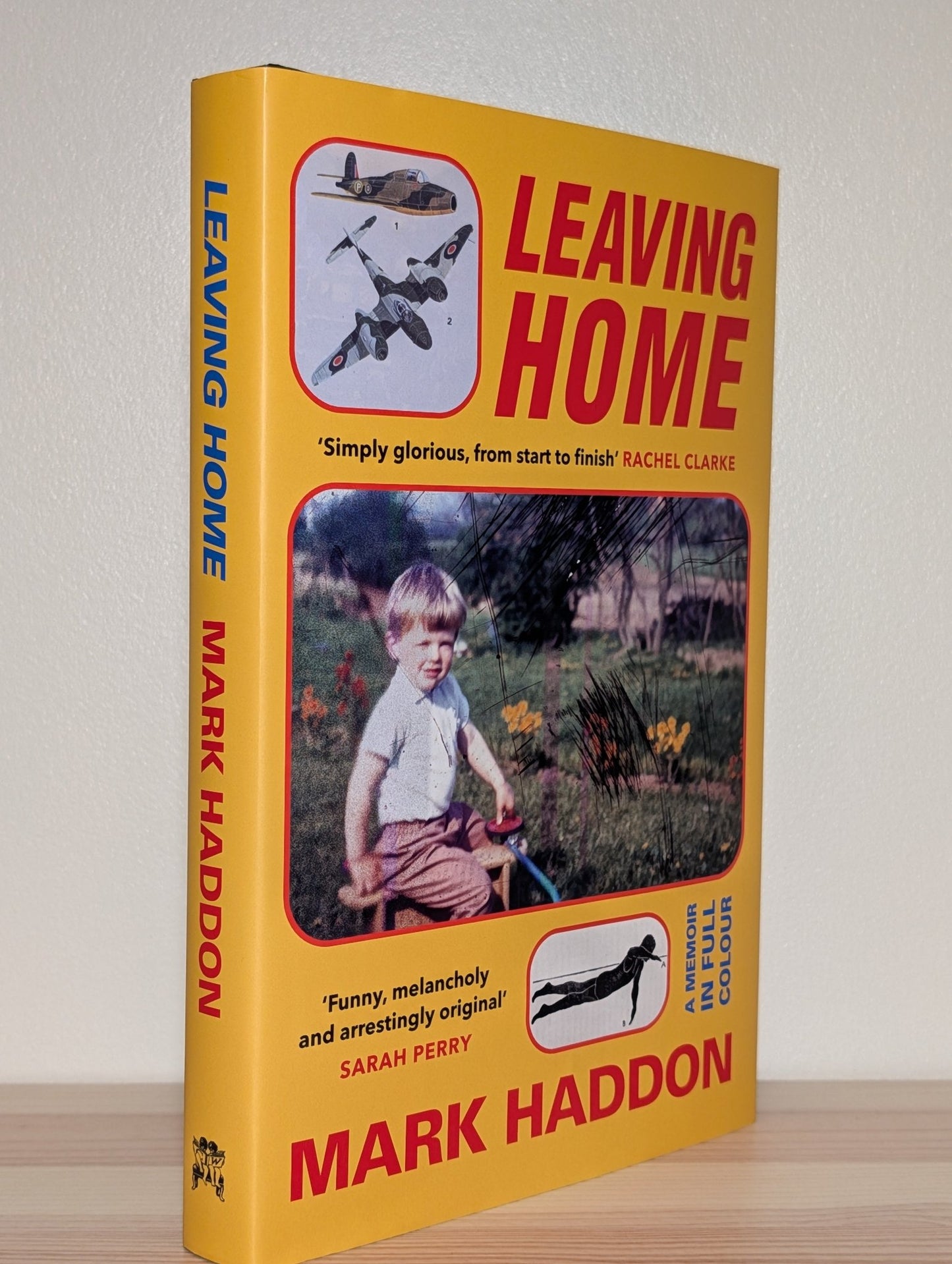 Leaving Home: A Memoir in Full Colour by Mark Haddon (Signed Stamped First Edition) - Fialta Books
