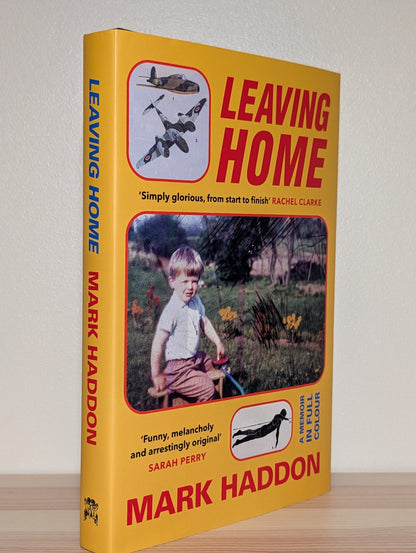 Leaving Home: A Memoir in Full Colour by Mark Haddon (Signed Stamped First Edition) - Fialta Books