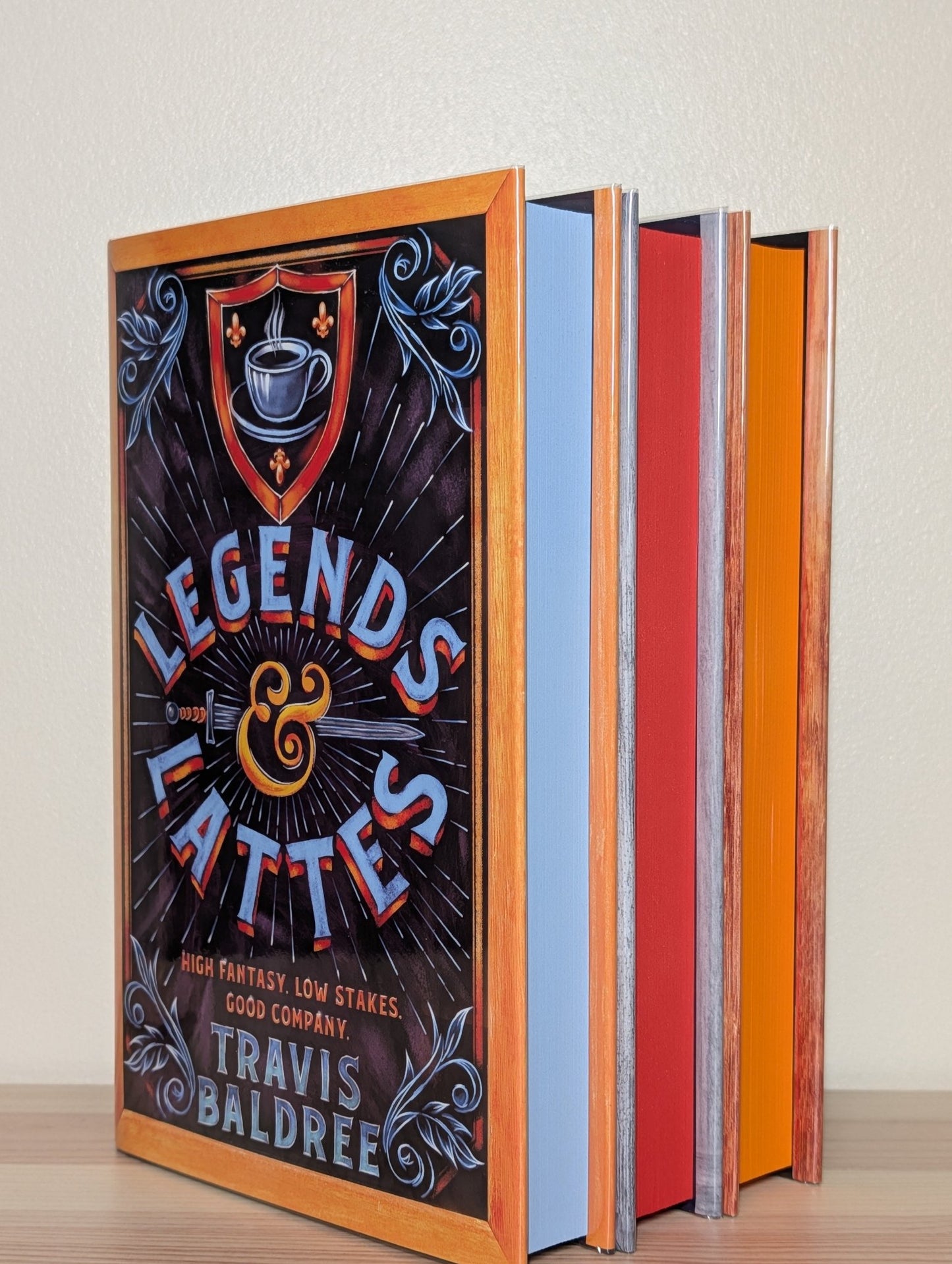 Legends & Lattes; Bookshops & Bonedust; Brigands & Breadknives by Travis Baldree (Signed Numbered Set) - Fialta Books