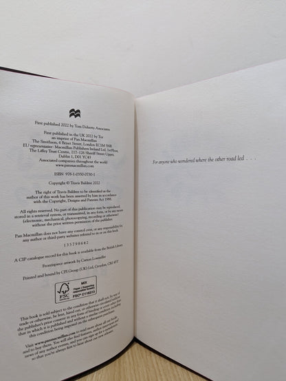 Legends & Lattes by Travis Baldree (Signed First Edition with sprayed edges) - Fialta Books