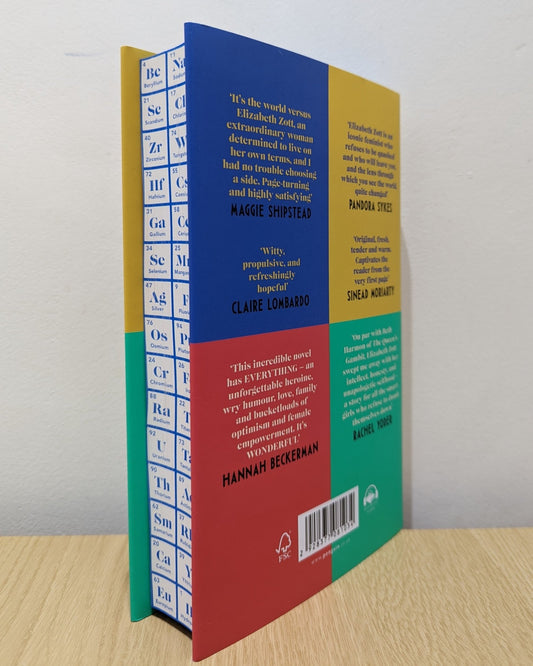 Lessons in Chemistry by Bonnie Garmus (Signed Stamped True First Edition with stencilled edges - Fialta Books