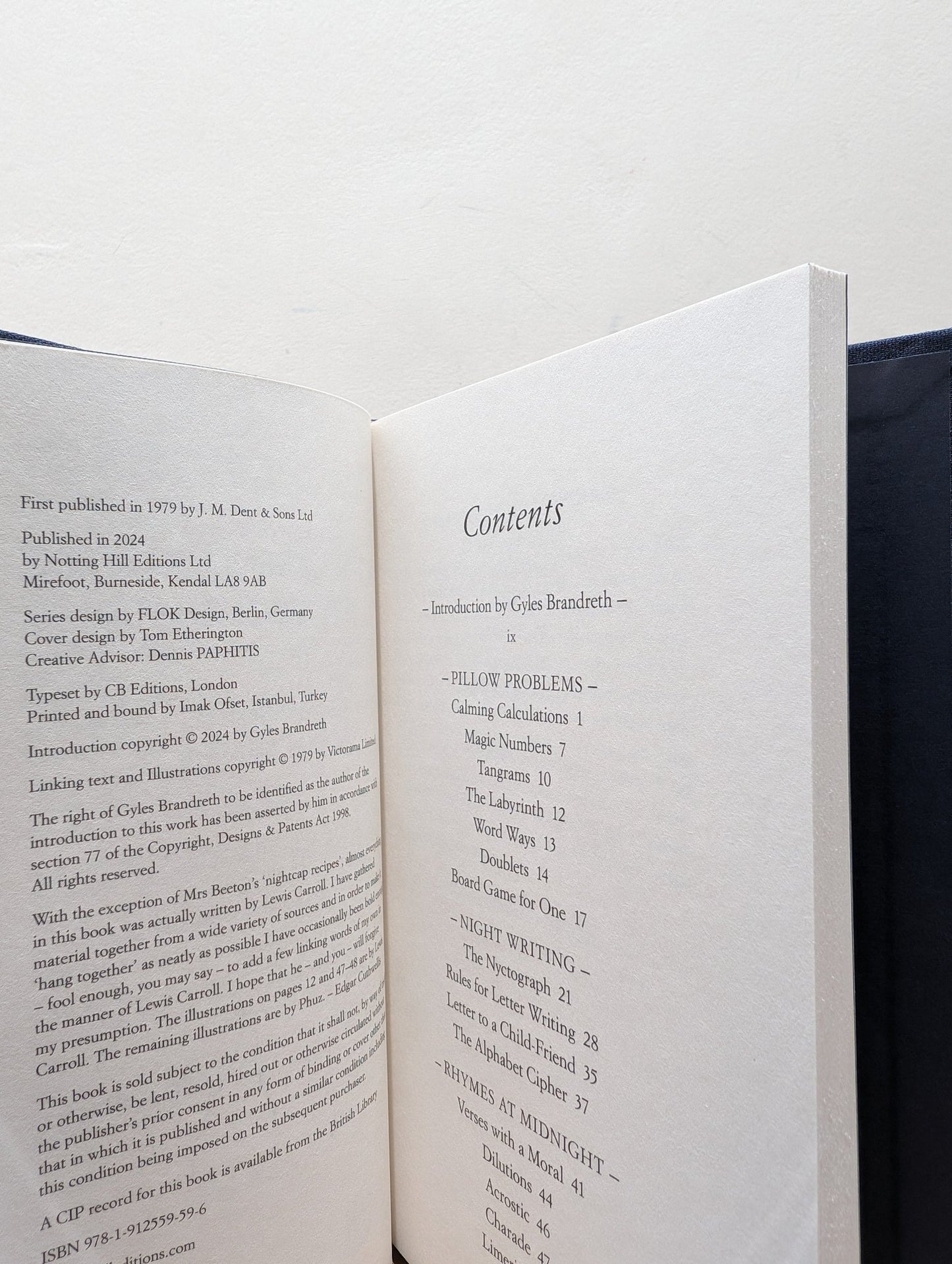 Lewis Carroll's Guide for Insomniacs by Lewis Carroll - Fialta Books