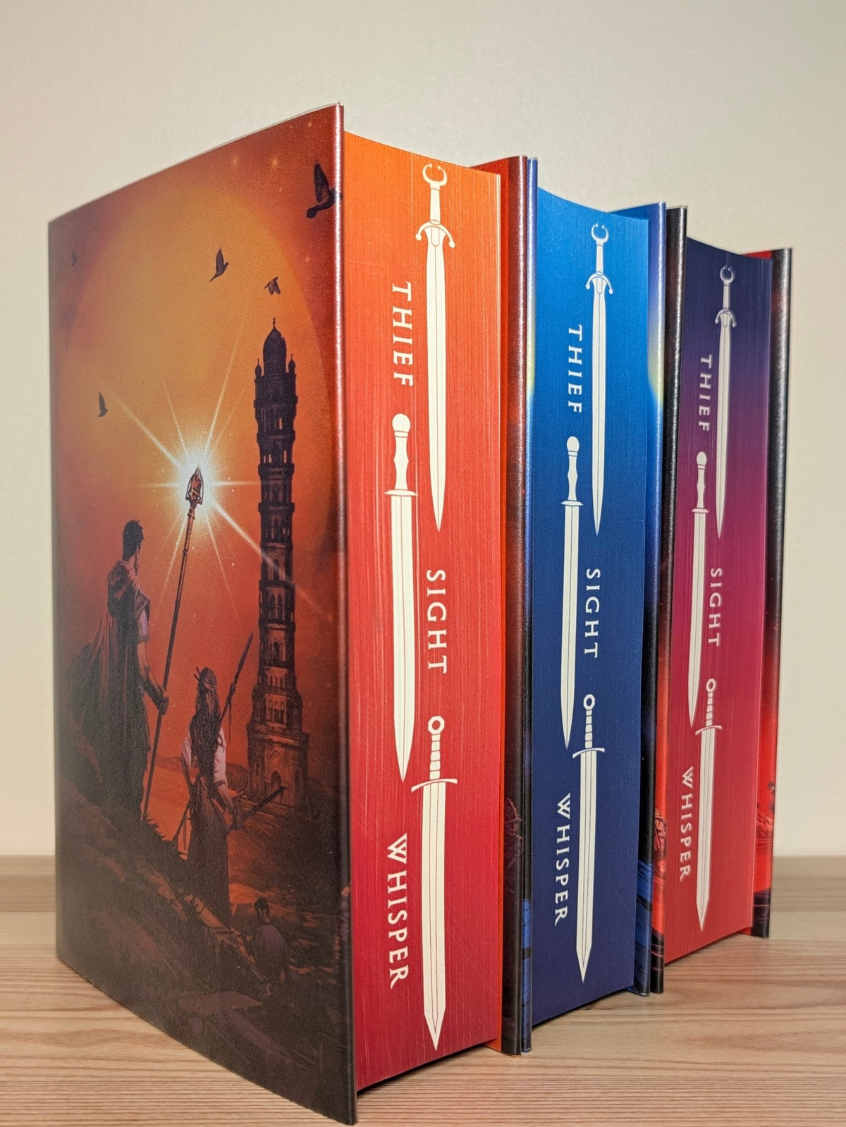 Licanius Trilogy by James Islington (Deluxe Edition with sprayed edges) - Fialta Books