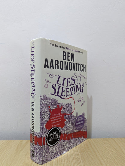 Lies Sleeping: Rivers of London 7 by Ben Aaronovitch (Signed First Edition with extra story) - Fialta Books