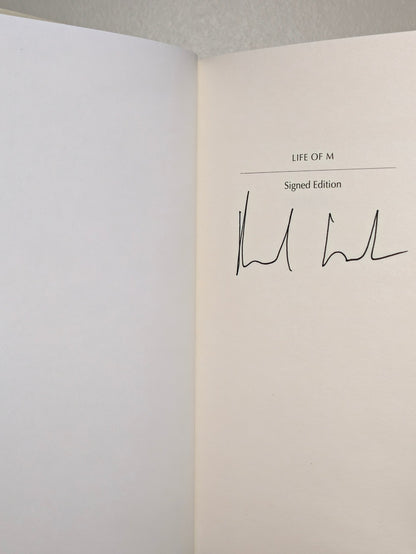 Life of M by Rachel Cusk (Signed First Edition) - Fialta Books