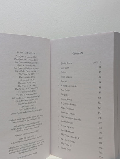 Life On Air by David Attenborough (Signed Bookplate paperback Edition) - Fialta Books