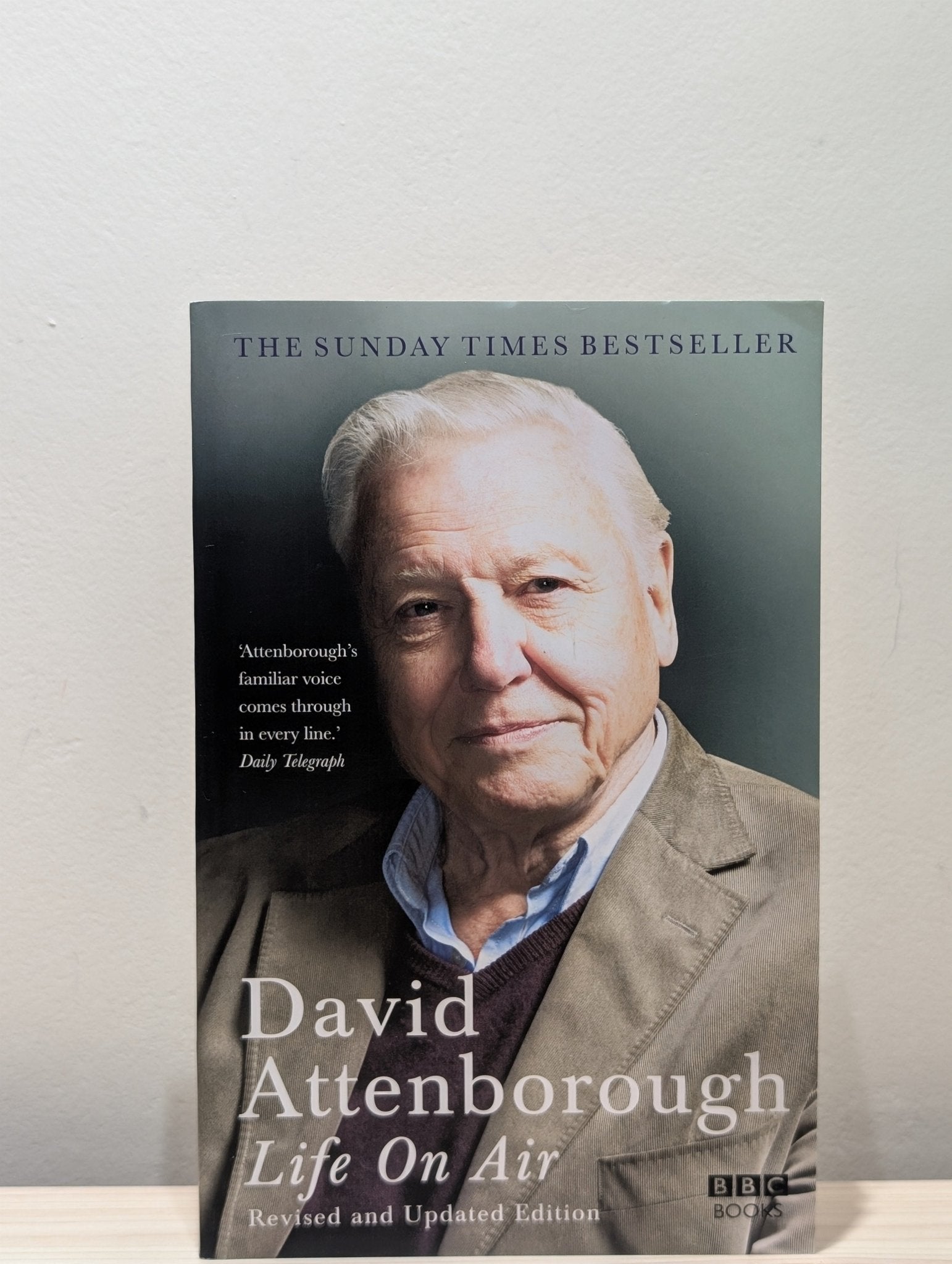 Life On Air by David Attenborough (Signed Bookplate paperback Edition) - Fialta Books