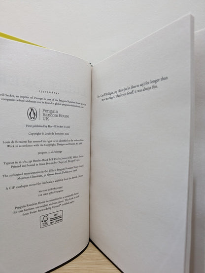 Light Over Liskeard by Louis De Bernieres (Signed First Edition) - Fialta Books