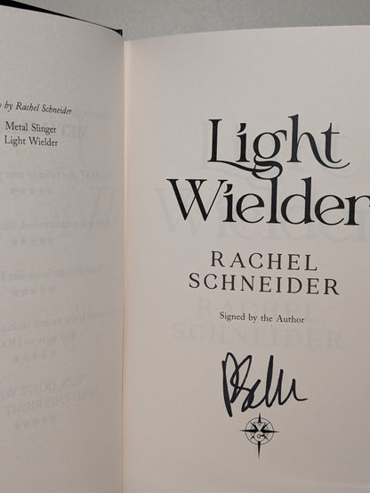 Light Wielder by Rachel Schneider (Signed First Edition with sprayed edges) - Fialta Books