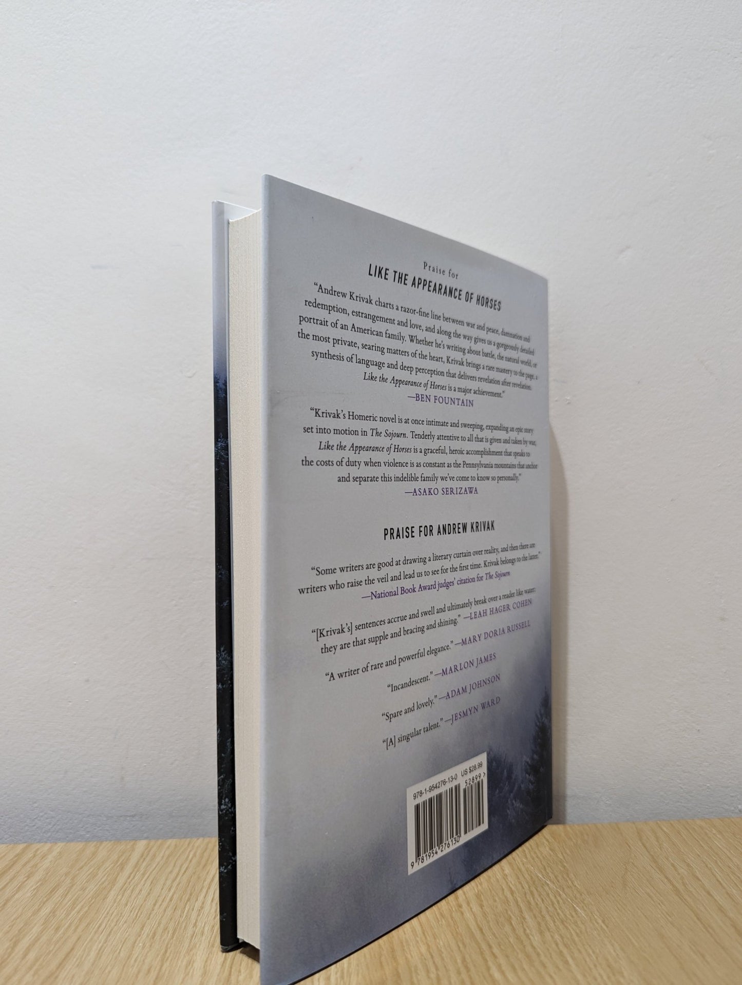 Like the Appearance of Horses by Andrew Krivak (First Edition) - Fialta Books