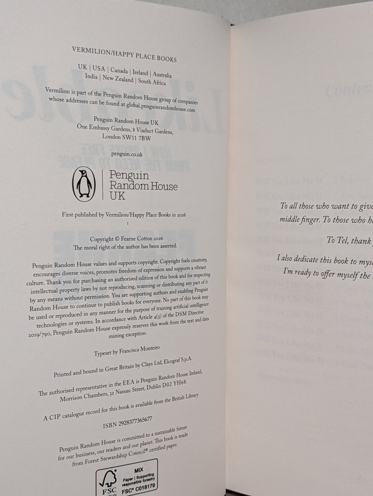 Likeable by Fearne Cotton (Signed First Edition) - Fialta Books