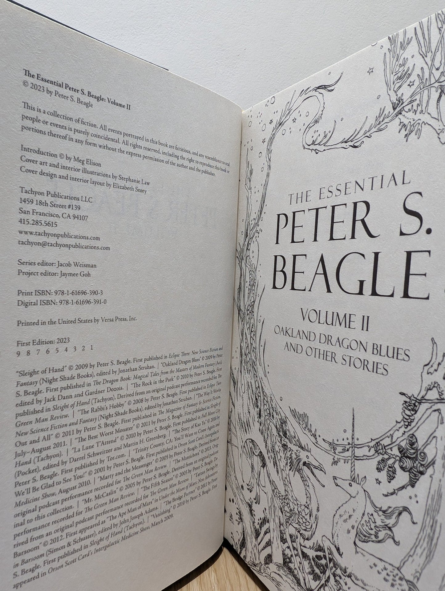 Lila the Werewolf; Oakland Dragon Blues and Other Stories by Peter S. Beagle - Fialta Books