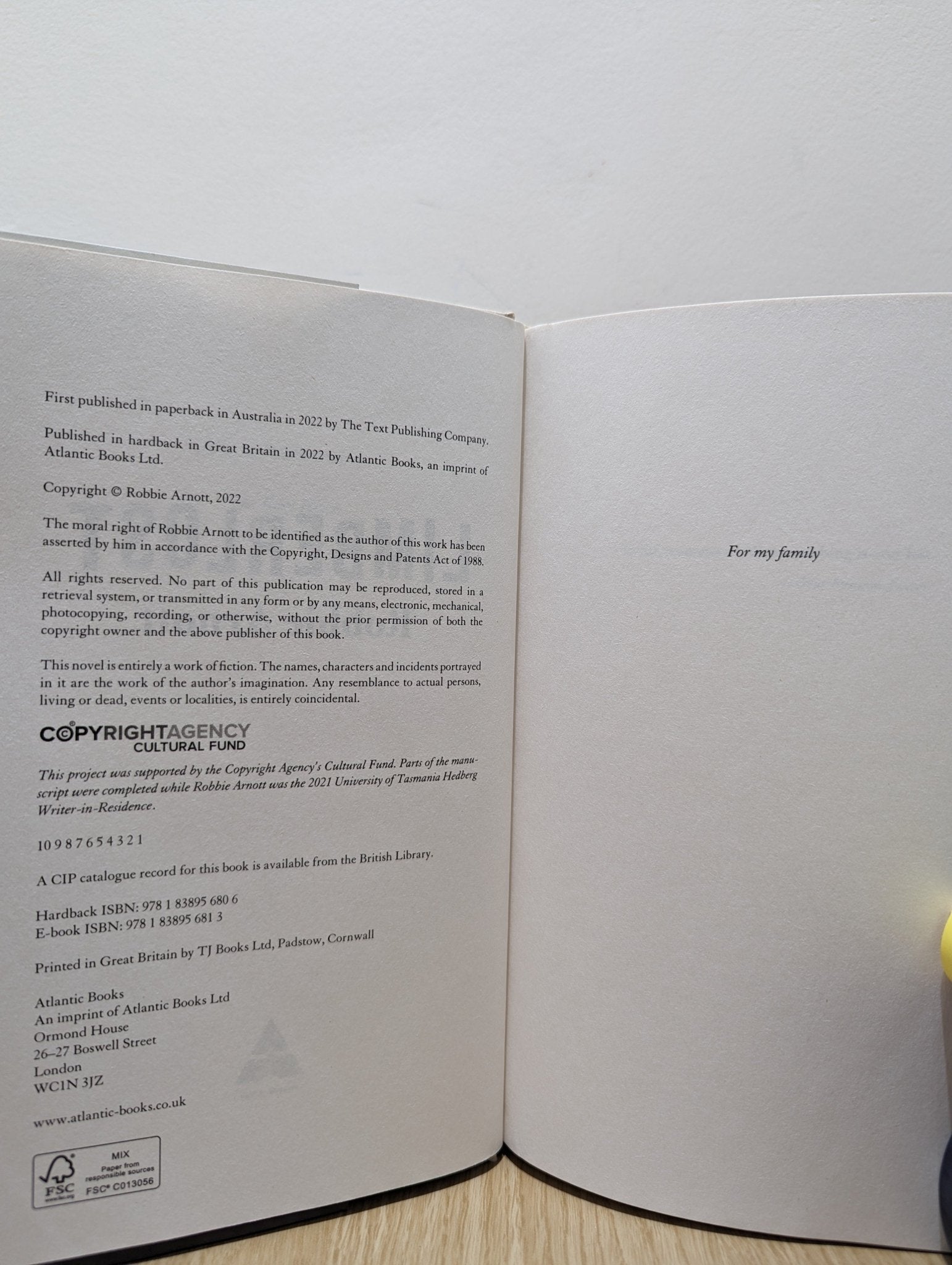 Limberlost by Robbie Arnott (First Edition) - Fialta Books