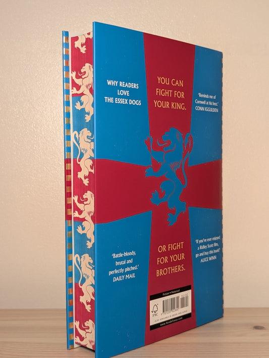 Lion Hearts: conclusion to the Essex Dogs trilogy by Dan Jones (Signed First Edition with sprayed edges) - Fialta Books