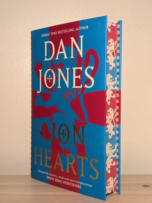 Lion Hearts: conclusion to the Essex Dogs trilogy by Dan Jones (Signed First Edition with sprayed edges) - Fialta Books