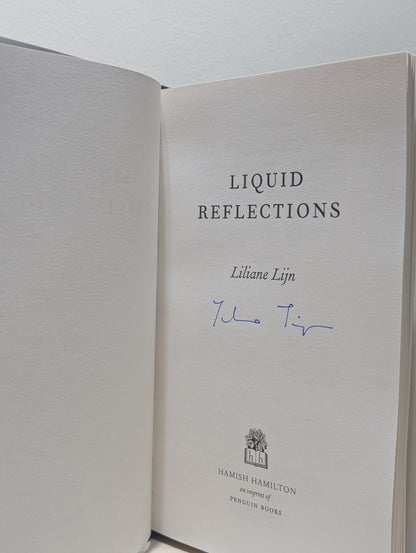 Liquid Reflections by Liliane Lijn (Signed First Edition) - Fialta Books