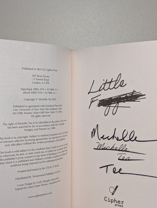 Little F by Michelle Tea (Signed First Edition) - Fialta Books